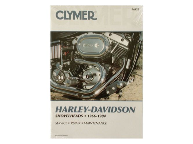 Hovedbilde Clymer service manual 66-84 Shovel, SERVICE MANUAL