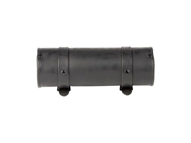 Hovedbilde LEDRIE, LEATHER TOOL ROLL. BLACK WITH CHROME BUCKLES. 1L., Gaffel ...
