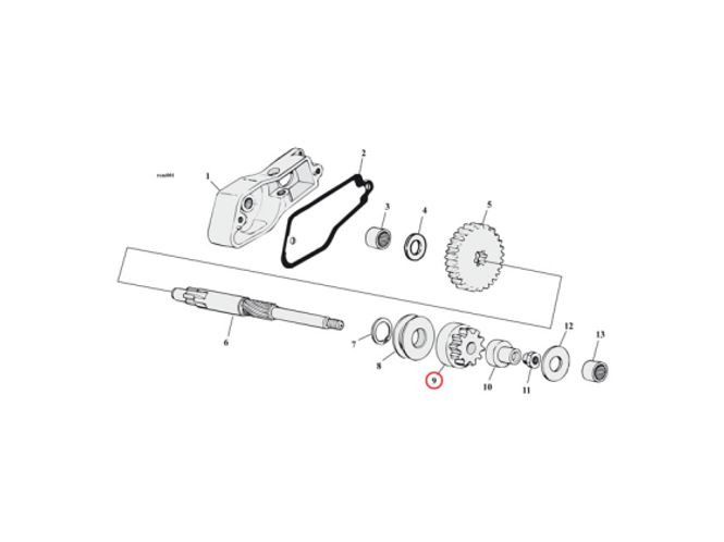 Hovedbilde STARTER GEAR 65-88 B.T.; 67-80 XL