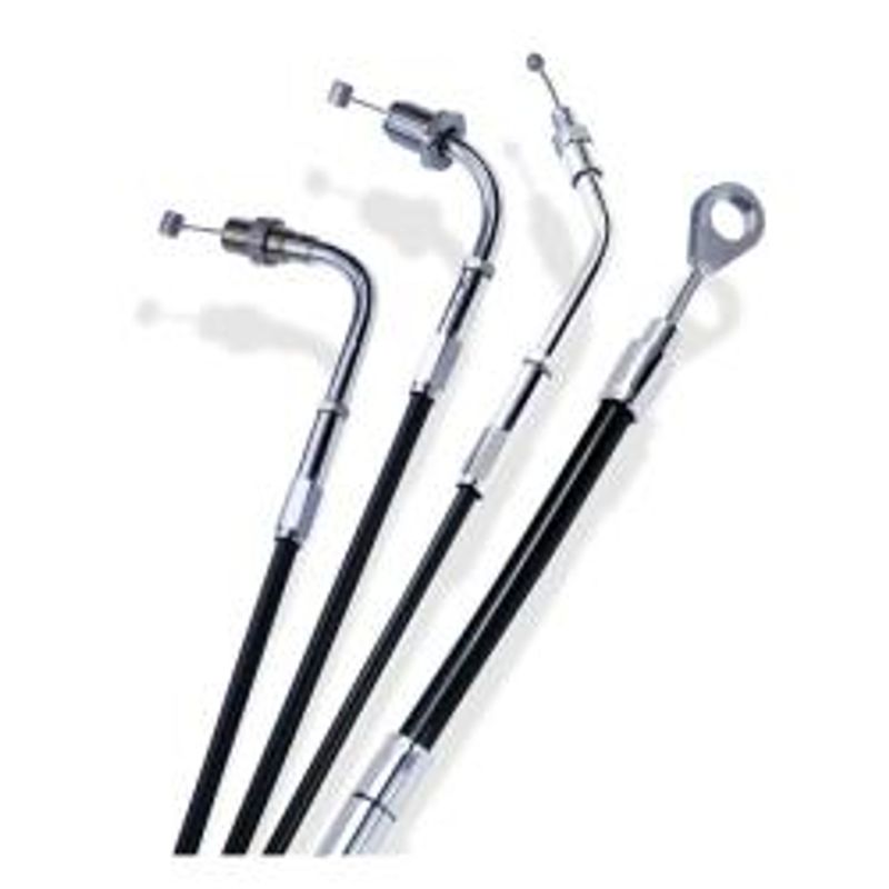 Barnett, throttle (pull) cable. Black. +14