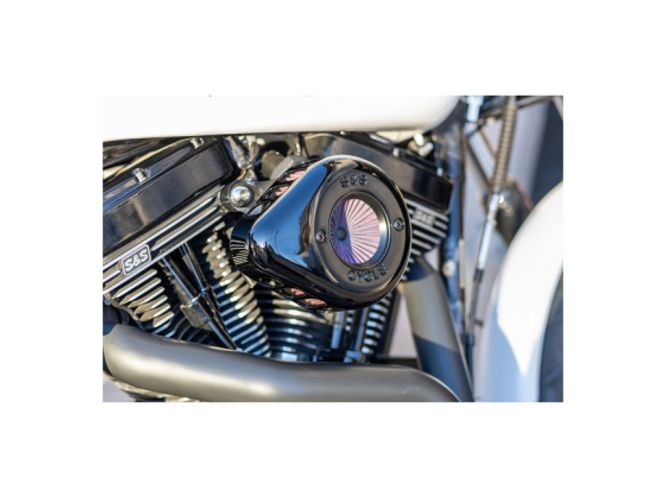 Hovedbilde S&S, 'Air Stinger Stealth' air cleaner kit.