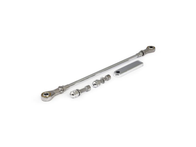 Shifter rod assembly. Chrome, Shifter arm