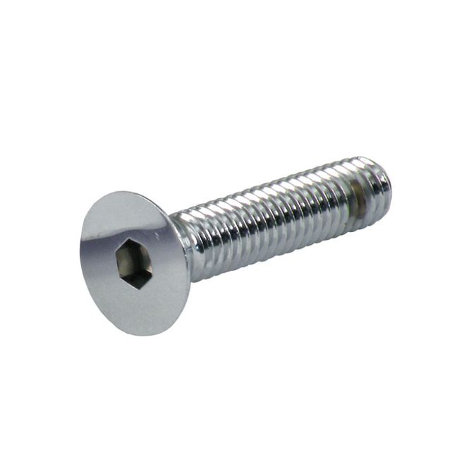 Hovedbilde 3/8-16 x 3 inch flathead allen bolt chr.