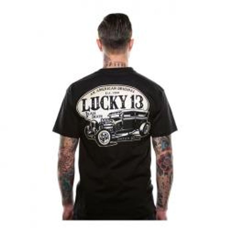 LUCKY 13 t-skjorte str M