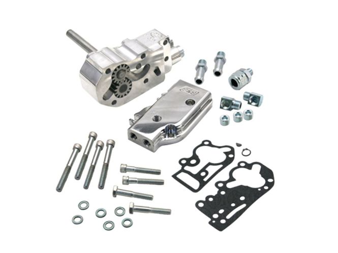 Hovedbilde S&S, BILLET Oljepumpe . 92-99 STYLE. UNIVERSAL COVER, S&S, BILLET OIL ...