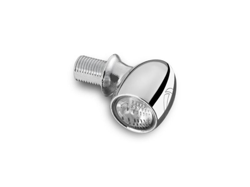 KELLERMANN BULLET ATTO LED TURN SIGNAL CHROME ECE, Blink lys lampe