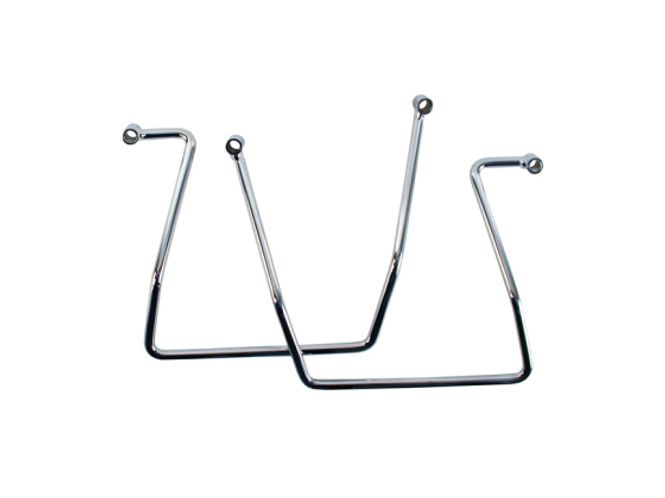 Hovedbilde Saddlebag support kit. Chrome, Støtte til sidevesker
