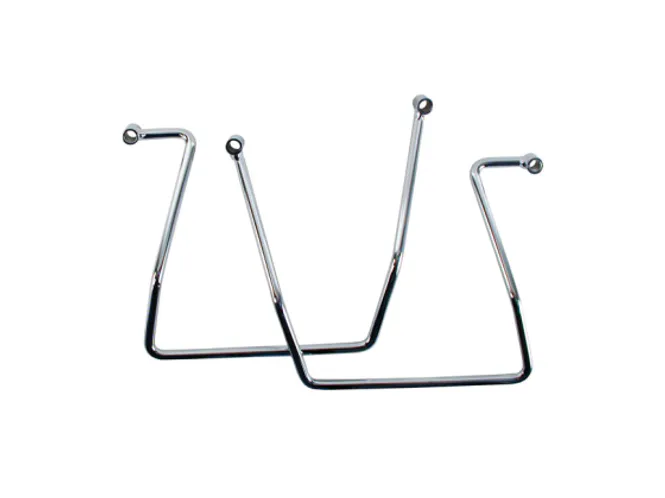Hovedbilde Saddlebag support kit. Chrome, Støtte til sidevesker