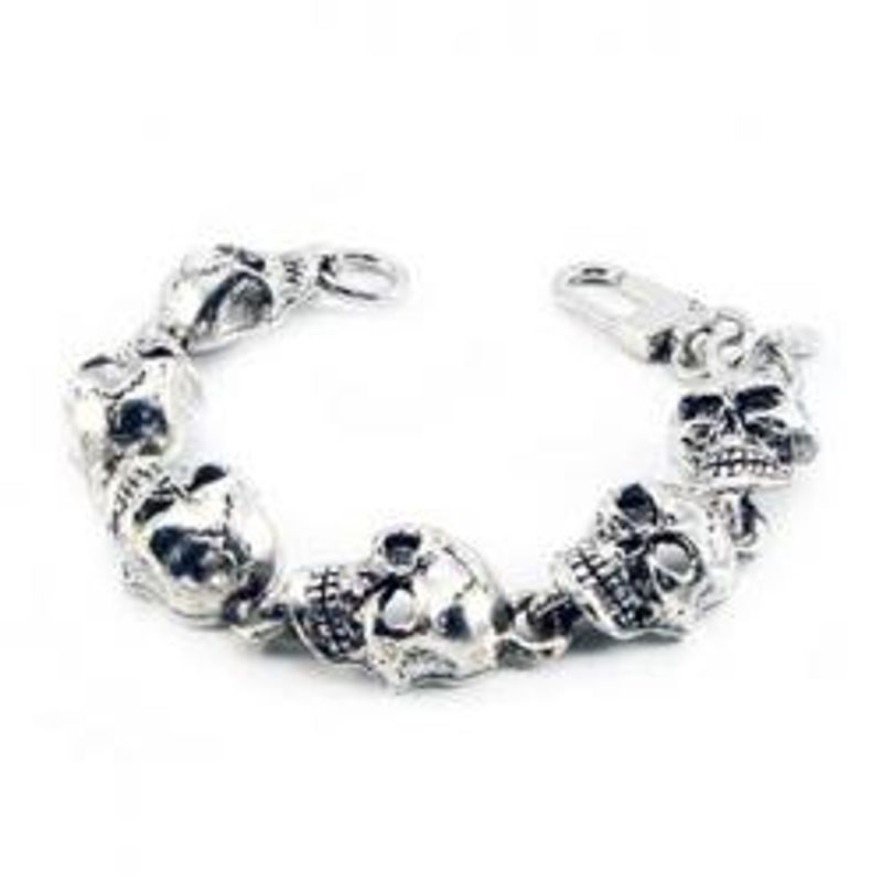AMIGAZ MONSTER SKULL CHAIN BRACELET 8,5