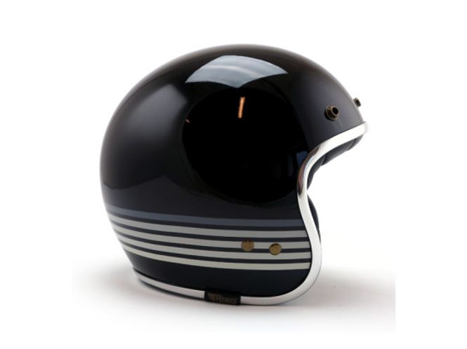 Hovedbilde ROEG JETTSON GRAPHITE SKY HELMET GLOSS BLACK, Halvhjelm