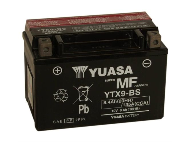 Hovedbilde Yuasa - 12V YTX9-BS, Batteri