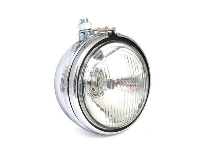 Hovedbilde Frontlys.  5-3/4.  75-89 FX, FXR, XL , Hovedlampe
