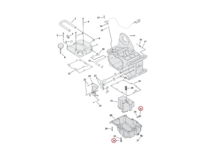 Hovedbilde OIL DRAIN PLUG, MAGNETIC, Olje tappe plugg
