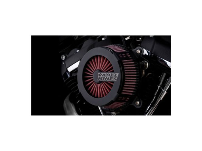Hovedbilde V&H, VO2 CAGE FIGHTER AIR CLEANER KIT. MATTE BLACK
