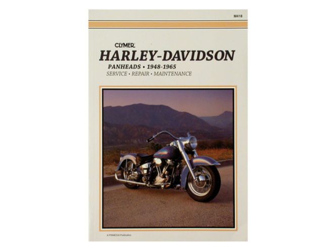 Hovedbilde CLYMER SERVICE MANUAL 48-65 PANHEAD, SERVICE MANUAL