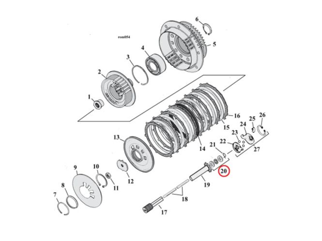 Hovedbilde LATE THROW-OUT BEARING KIT