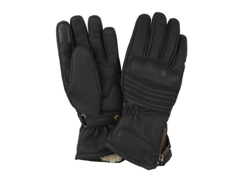 MOTOGIRL WINTER GLOVES BLACK, Kjøre hansker dame