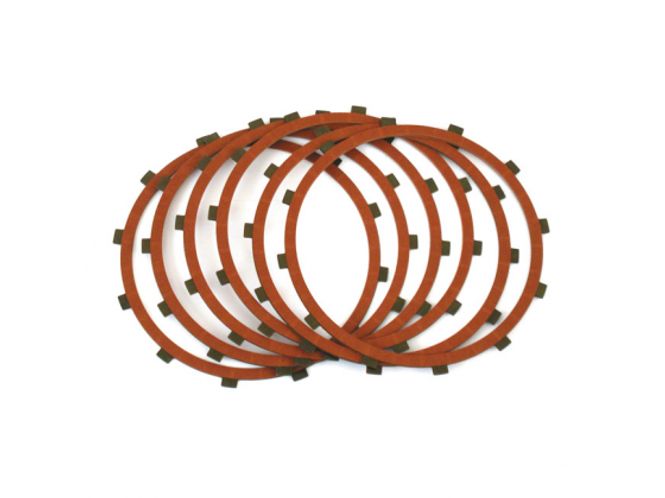Hovedbilde ALTO CLUTCH PLATE SET, RED EAGLE FRICTIONS ONLY (6 PLATES)  Fits: ...