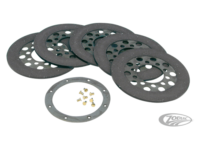 Hovedbilde Clutch lameller Big Twin 1968 til 1984, Clutch lameller