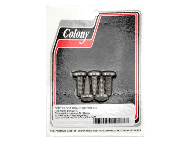 Hovedbilde FRONT BRAKE ROTOR BOLT KIT, COLONY, FRONT BRAKE ROTOR BOLT KIT. ZINC