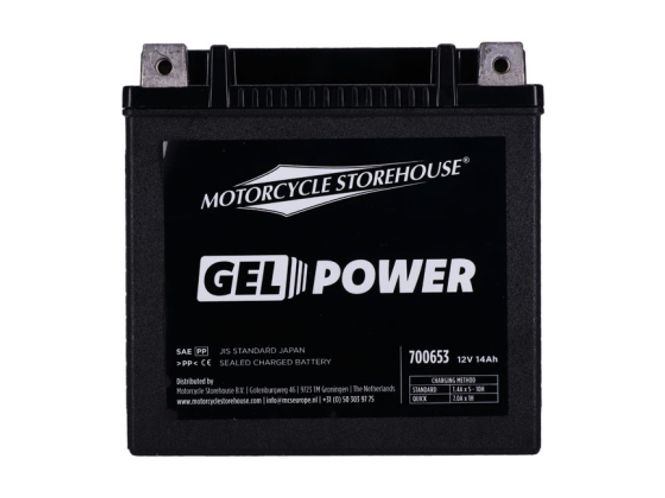 Hovedbilde GEL Batteri 12V, 14Ah, 260cca, batteri