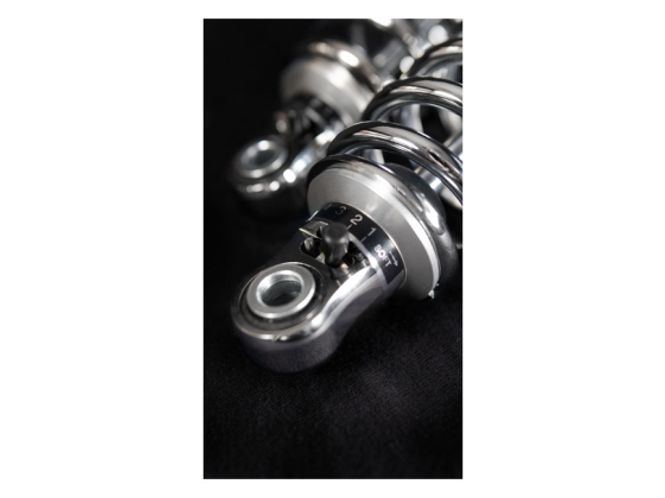Hovedbilde Bitubo, WME dual shock absorber set. Chrome. 331mm, Støtdempere