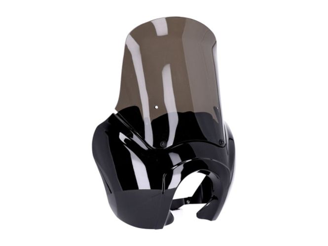 Hovedbilde HEADLAMP FAIRING. GLOSS BLACK. TINTED WINDSHIELD,  FAIRING. GLOSS ...