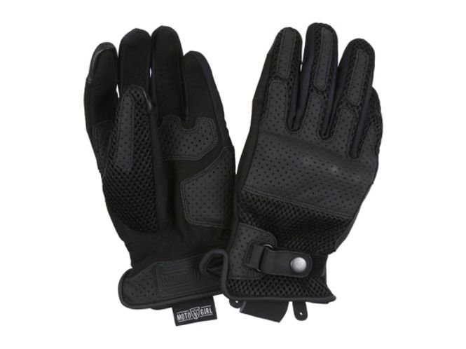 Hovedbilde MOTOGIRL SUMMER GLOVES BLACK, Hansker dame