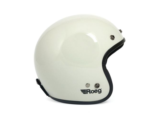 Hovedbilde ROEG JETT HELMET FOG WHITE halvhjelm str 2xl