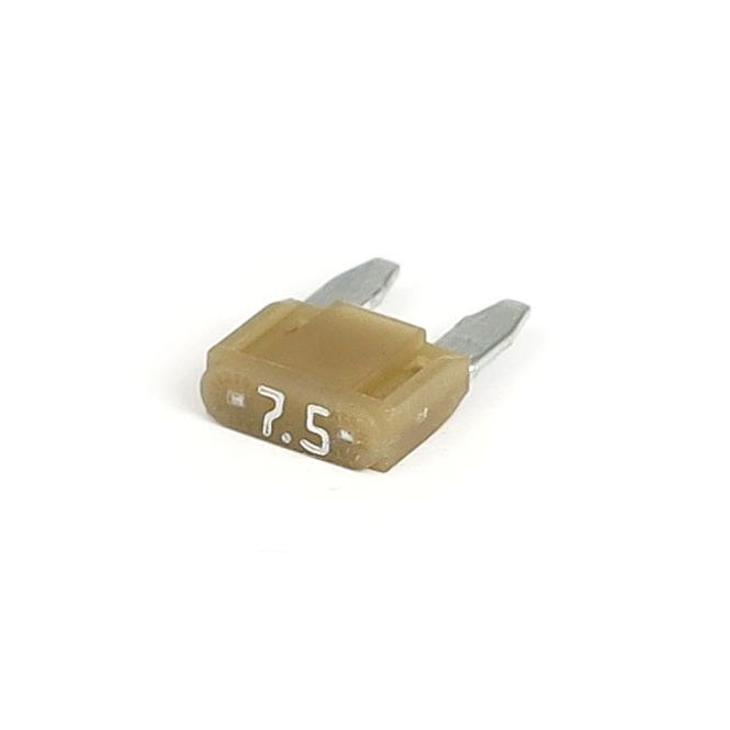 Hovedbilde Mini fuse with LED indicator. Brown, 7.5A