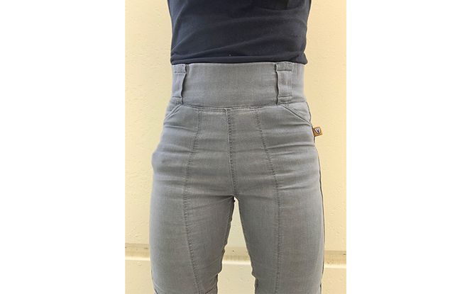Hovedbilde MOTOGIRL MELISSA JEGGING GREY, Kevlar 